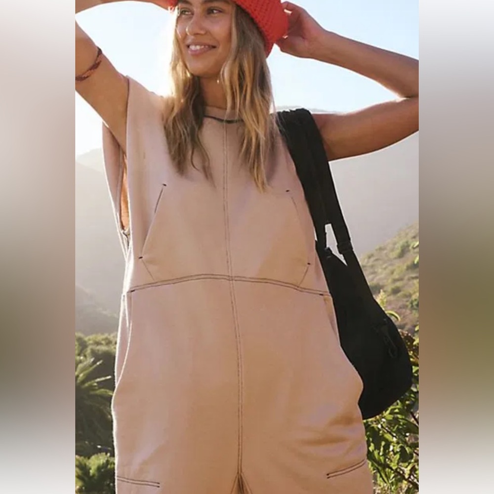 Anthropologie Free People Movement Switch Up Wide Leg Jumpsuit Size XS 40” - Picture 3 of 8